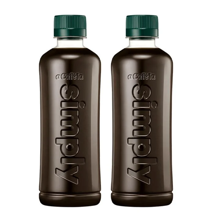 [08680] 빙그레 아카페라 심플리 디카페인 아메리카노, 무라벨, 400ml, 20개