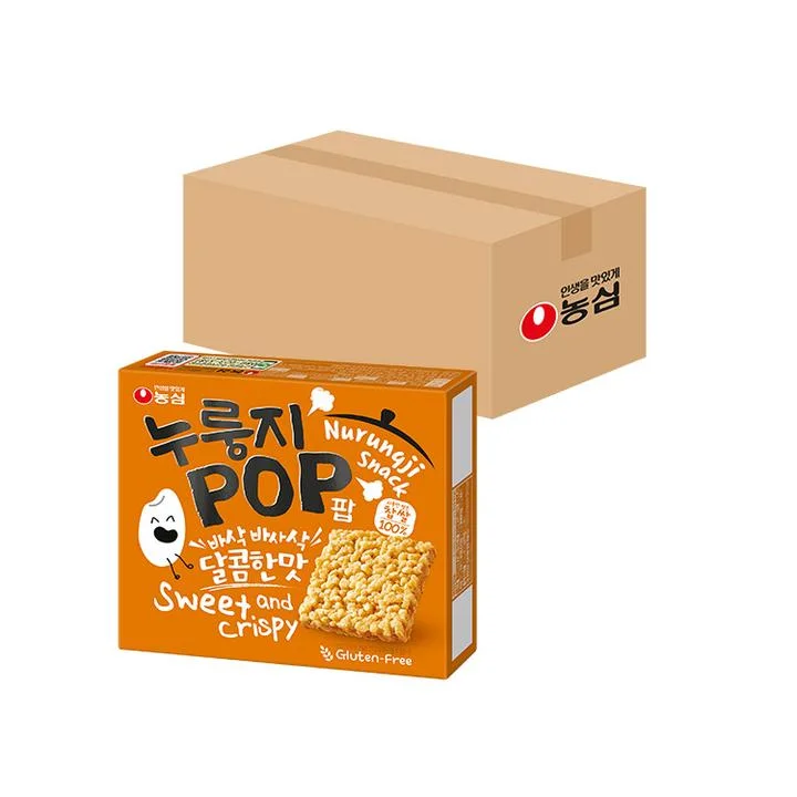 [08694] 농심 누룽지팝, 142g, 8개