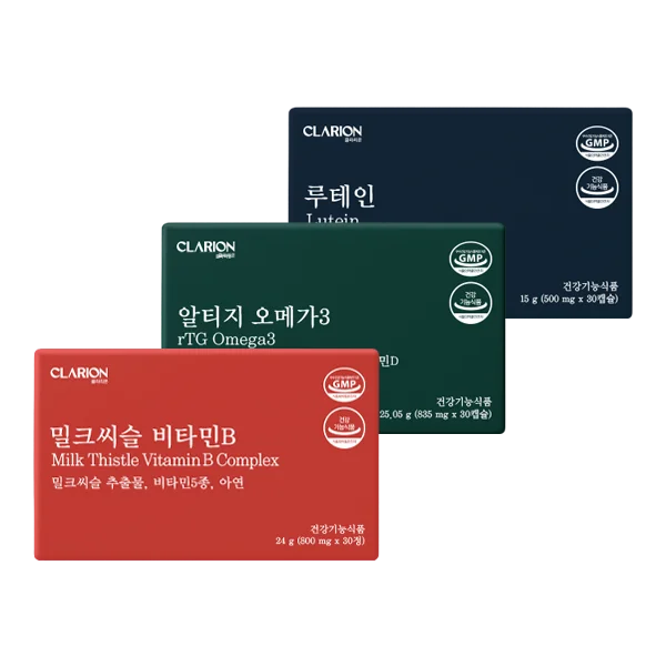 [08780] 클라리온 직장인 존버템 3종 세트, 90정, 1개