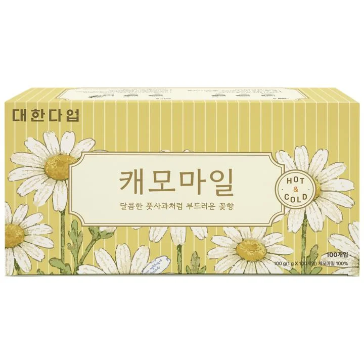 [08806] 대한다업 캐모마일 티백, 1g, 100개입, 1개