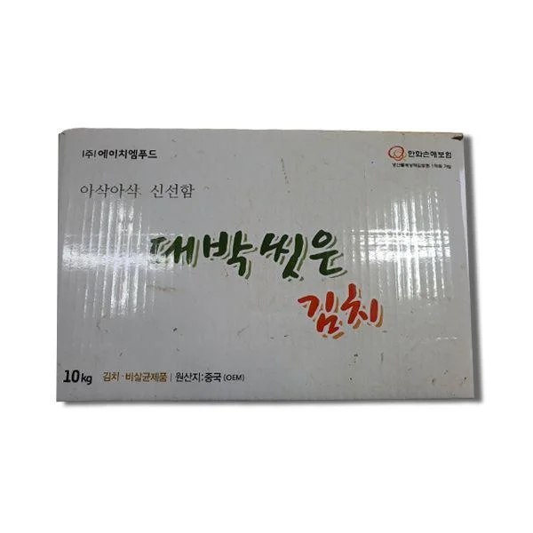 [08822] 대박 씻은 김치, 10kg, 1개
