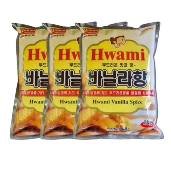 [08879] 화미 바닐라향, 1kg, 3개