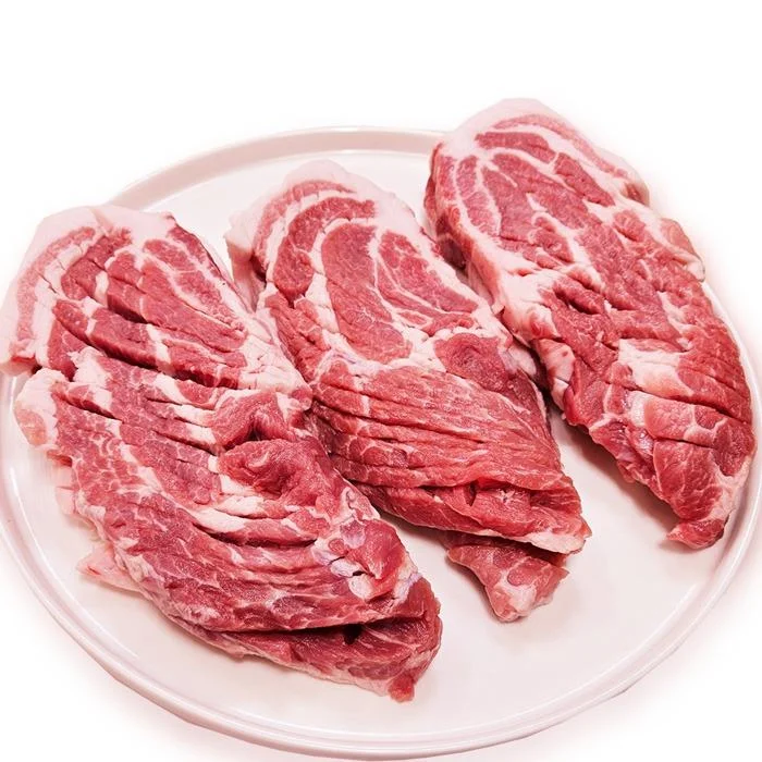 [08893] 문경쑥돈 1등급 냉장 벌집구이용 목살, 300g, 4팩