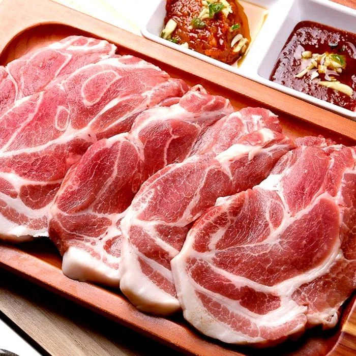 [08897] 문경쑥돈 냉장 구이용 목살, 500g, 4팩
