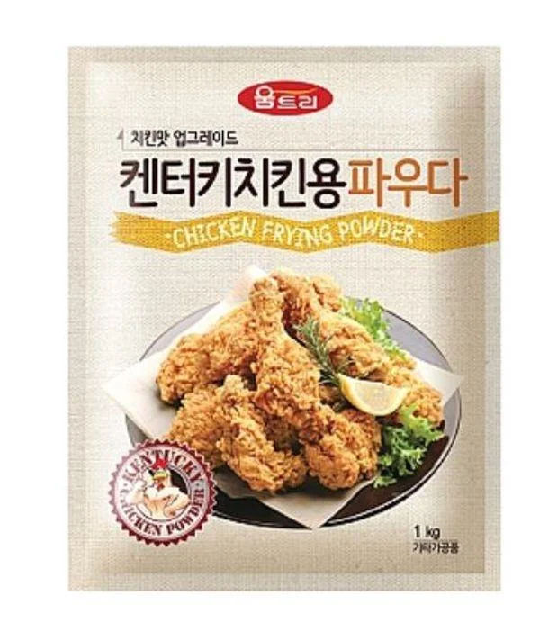[08900] 움트리 켄터키치킨용 바삭파우다, 1kg, 1개