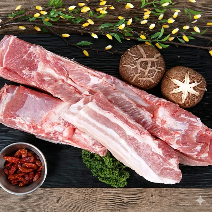 [08902] 문경쑥돈 수육용 냉장 삼겹살, 1등급, 300g, 4팩
