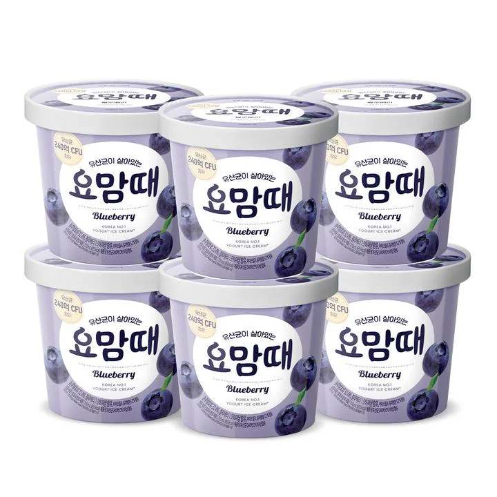 [08910] 빙그레 요맘때, 710ml, 6개