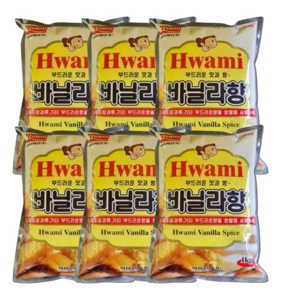 [08926] 화미 바닐라향, 1kg, 6개