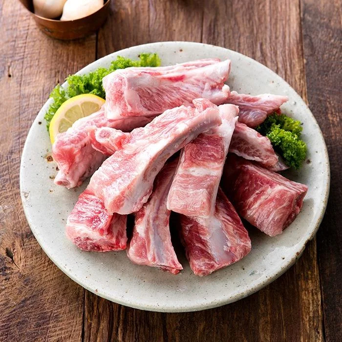 [08949] 문경쑥돈 냉장 등갈비, 500g, 4팩