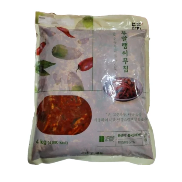 [08957] 반찬단지 맛있는 무말랭이무침, 4kg, 1개