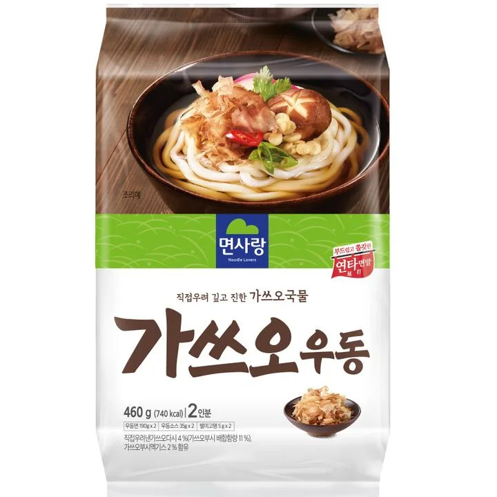 [08971] 면사랑 가쓰오우동, 460g, 4개