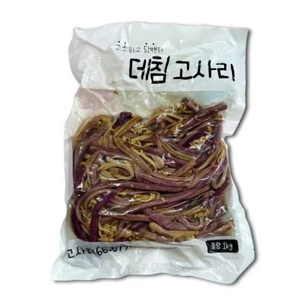 [08973] 오케이 데침고사리, 1kg, 1개