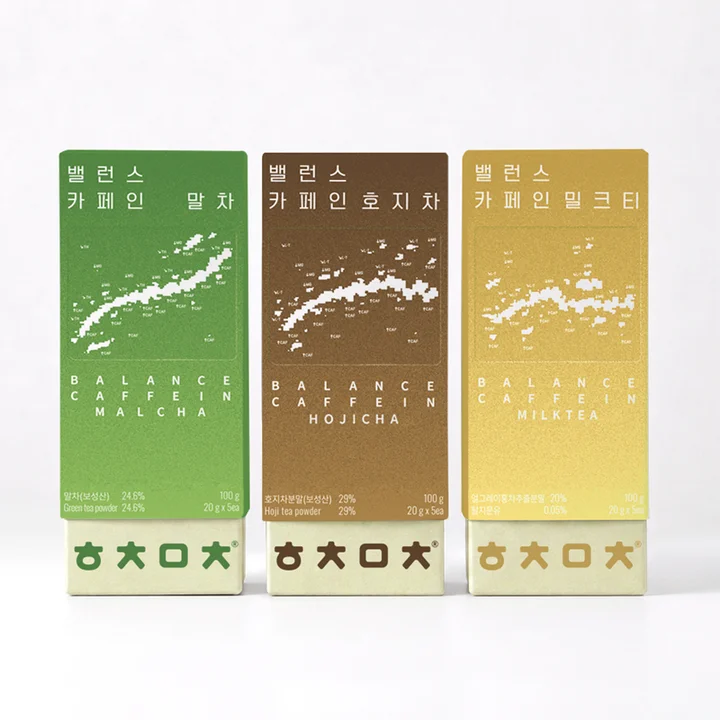 [08991] 대한다업 밸런스 카페인 3종 스틱 세트, 20g, 5개, 3팩