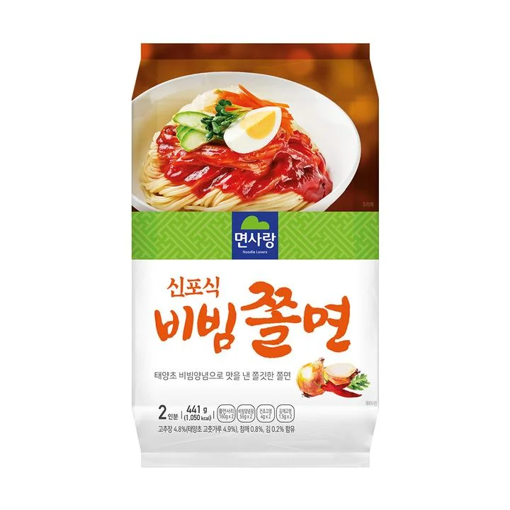[08999] 면사랑 신포식 비빔쫄면, 441g, 3개