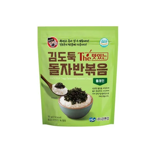 [09018] 김앤김 김도둑 The맛있는 돌자반볶음, 35g, 1개