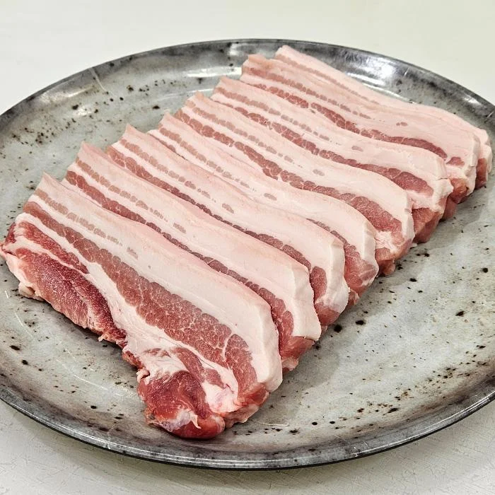 [09044] 문경쑥돈 구이용 냉장 삼겹살, 300g, 3팩