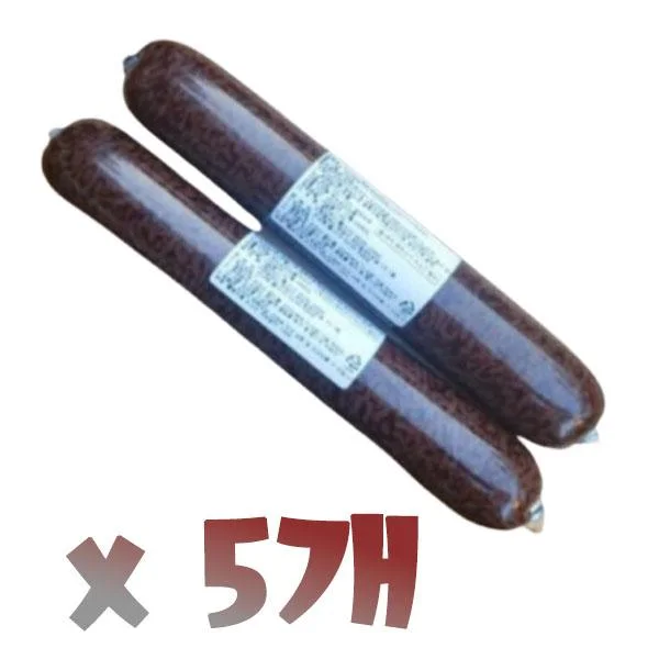 [09069] 경인푸드 벗겨먹는 껍질없는 찰순대 순한맛, 240g, 5개, 일반박스