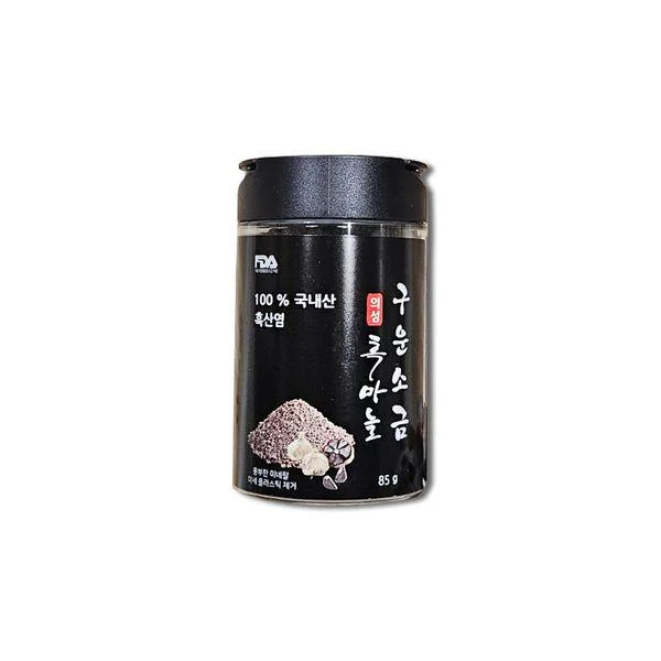 [09076] 의성 흑마늘 구운소금, 85g, 1개