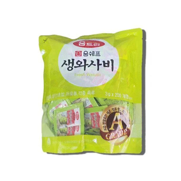 [09171] 움트리 생와사비, 3g, 200개입, 1개