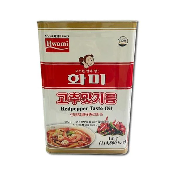 [09175] 화미 고추맛기름, 14L, 1개