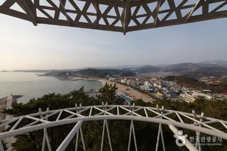 죽도정·죽도 전망대