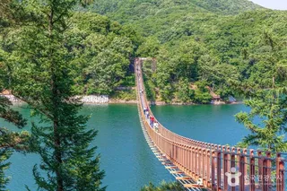 마장호수 출렁다리