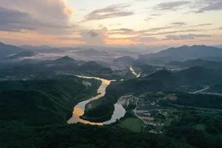 한반도지형(강원고생대 국가지질공원)