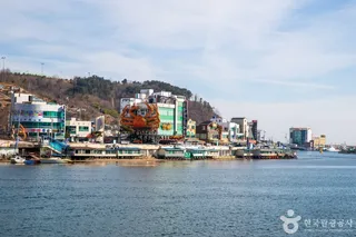 강구항 대게거리