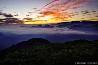 지리산 만복대