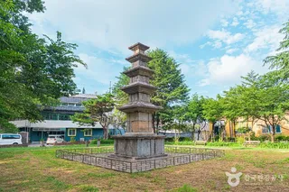 (전)광주 성거사지 오층석탑