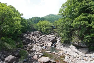 중산리계곡
