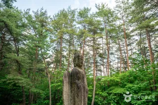거창 농산리 석조여래입상