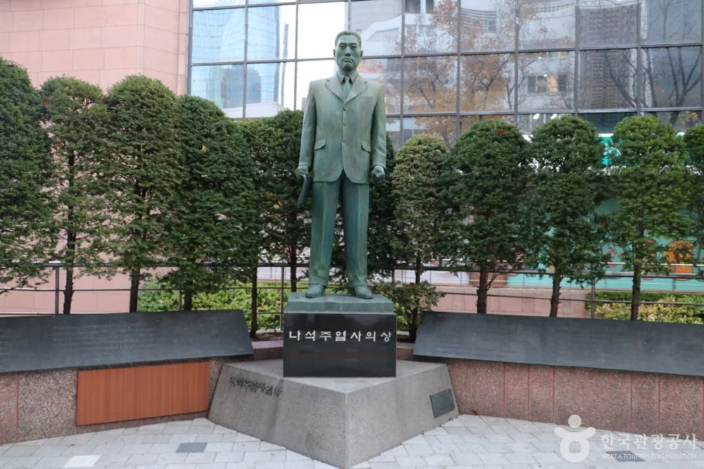 나석주의사동상