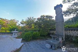 장성원덕리미륵석불