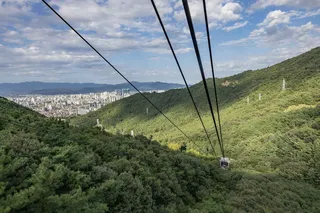 앞산 케이블카(앞산 전망대)