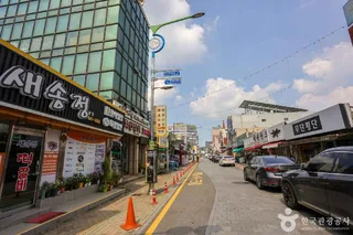 광주 송정동 떡갈비 골목