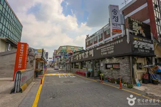 광주 송정동 떡갈비 골목