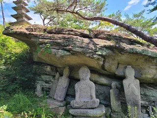 운주사 층상응회암 (무등산권 국가지질공원)