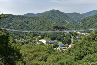 소금산 스카이워크 브릿지(소금산 출렁다리)