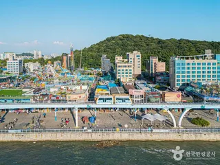 월미바다열차