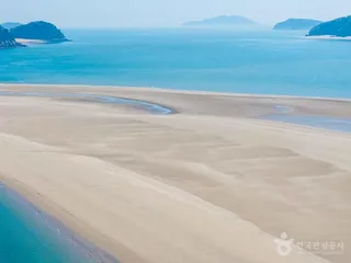 풀등모래섬