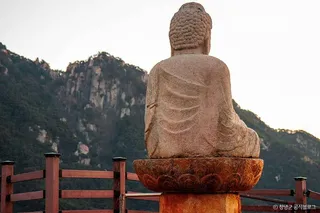 창녕 관룡사 용선대 석조여래좌상