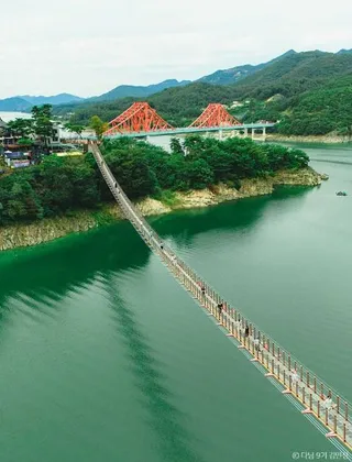 제천 옥순봉 출렁다리