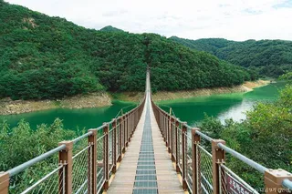 제천 옥순봉 출렁다리