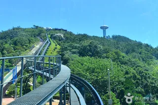 완도타워 모노레일