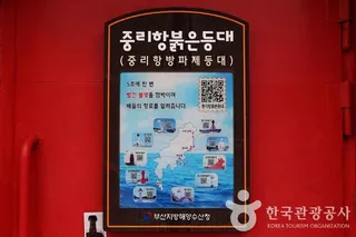 중리항 방파제 등대