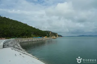통개 해수욕장
