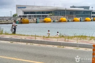 청호해수욕장(아바이마을 해변)