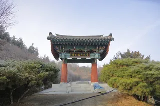 광경사지 석불좌상