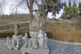 광경사지 석불좌상